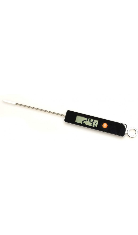 Pati-Versand Silikon 11251 Thermometer mit Fühler Metall schwarz 16 x 5 x 5 cm - B074HX5CMLQ